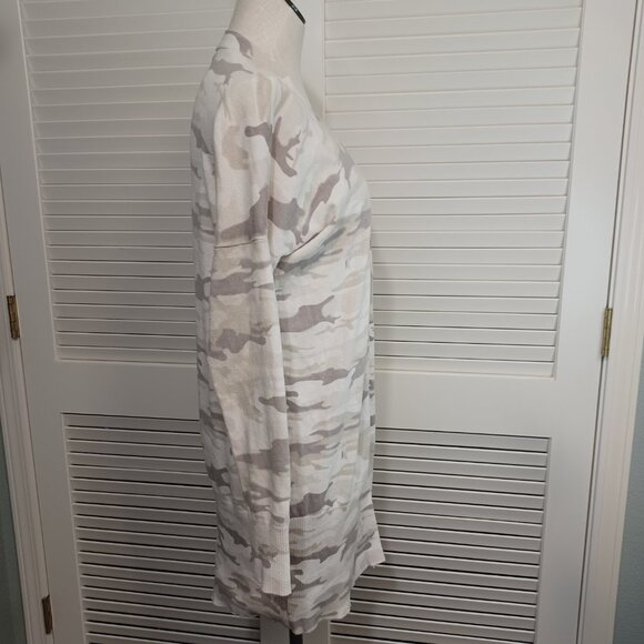 Sanctuary Cardigan Lenox Camo Duster Long Line Sweater Womens Small - Picture 9 of 14